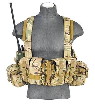 Light Weight Combat Tactical Vest MOLLE System Camouflage Color